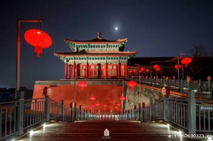 资料图:故宫夜景。故宫博物院供图