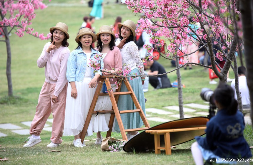 用镜头定格美好春光。